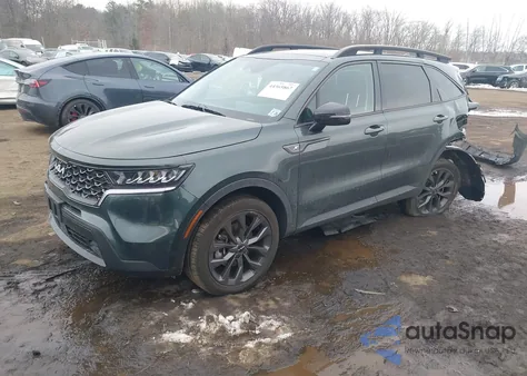 2023 Kia Sorento X-Line Ex z USA, uszkodzony, nr VIN 5XYRHDLF2PG211079